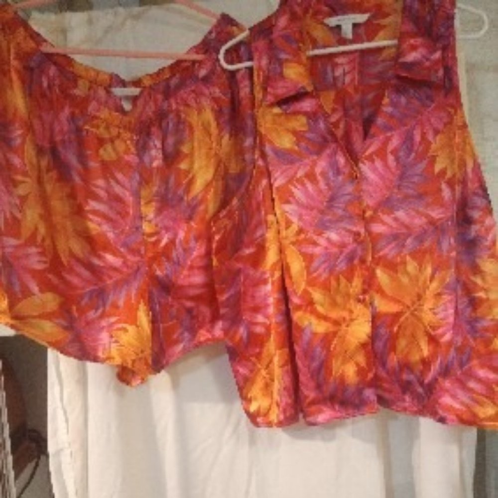 Cacique  26/28 2'piece sleepwear